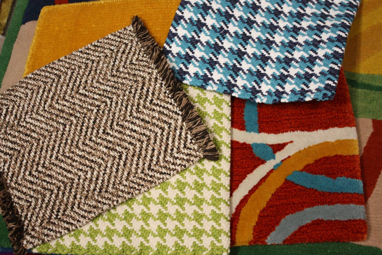 Mix texture and fabrics