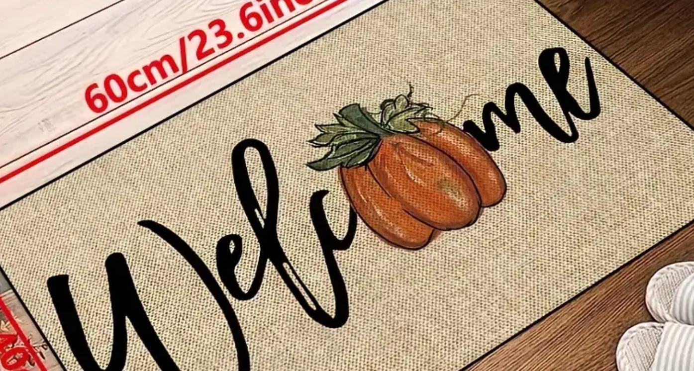 Pumpkin Mat