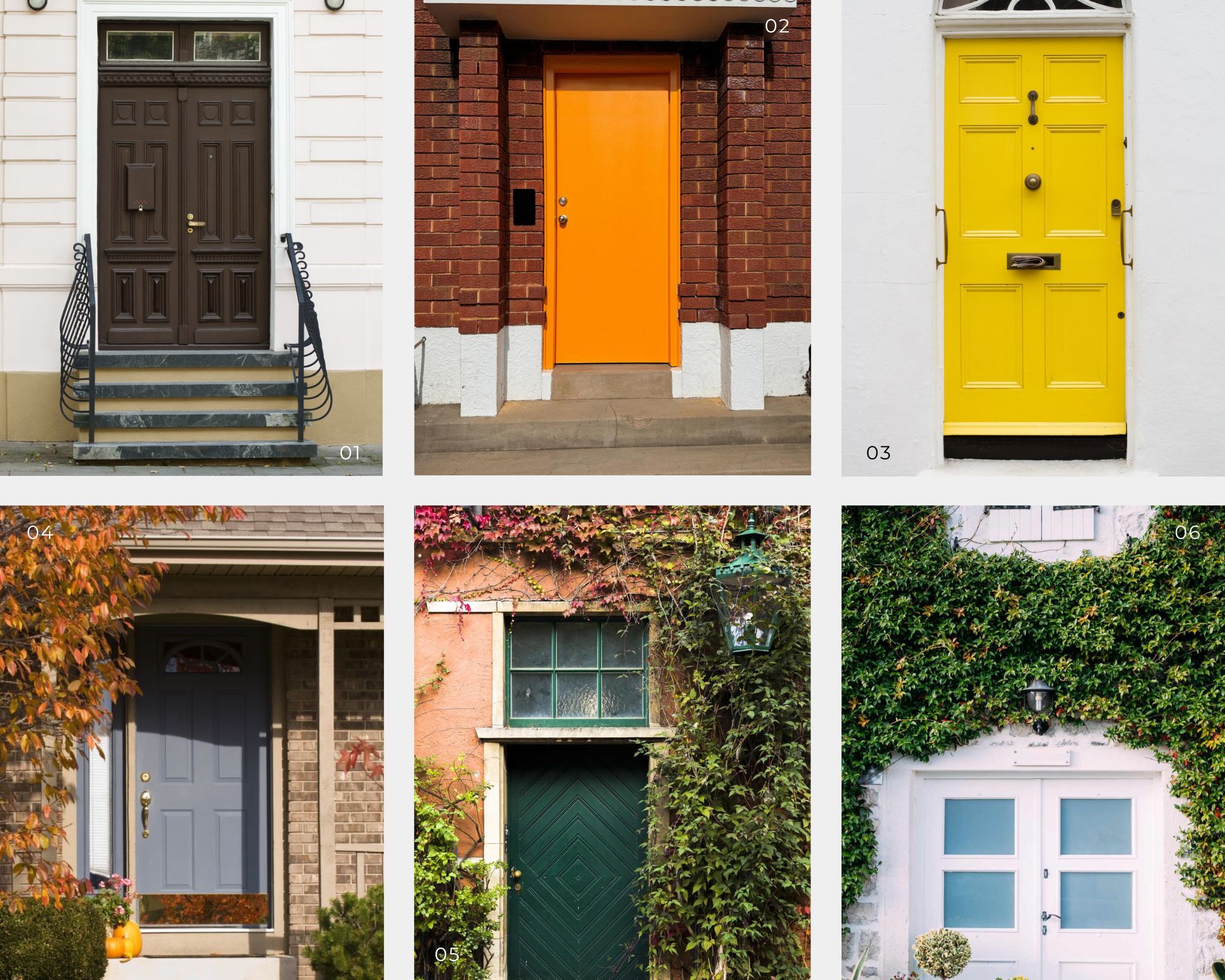 What These 11 Front Door Colors Say About You