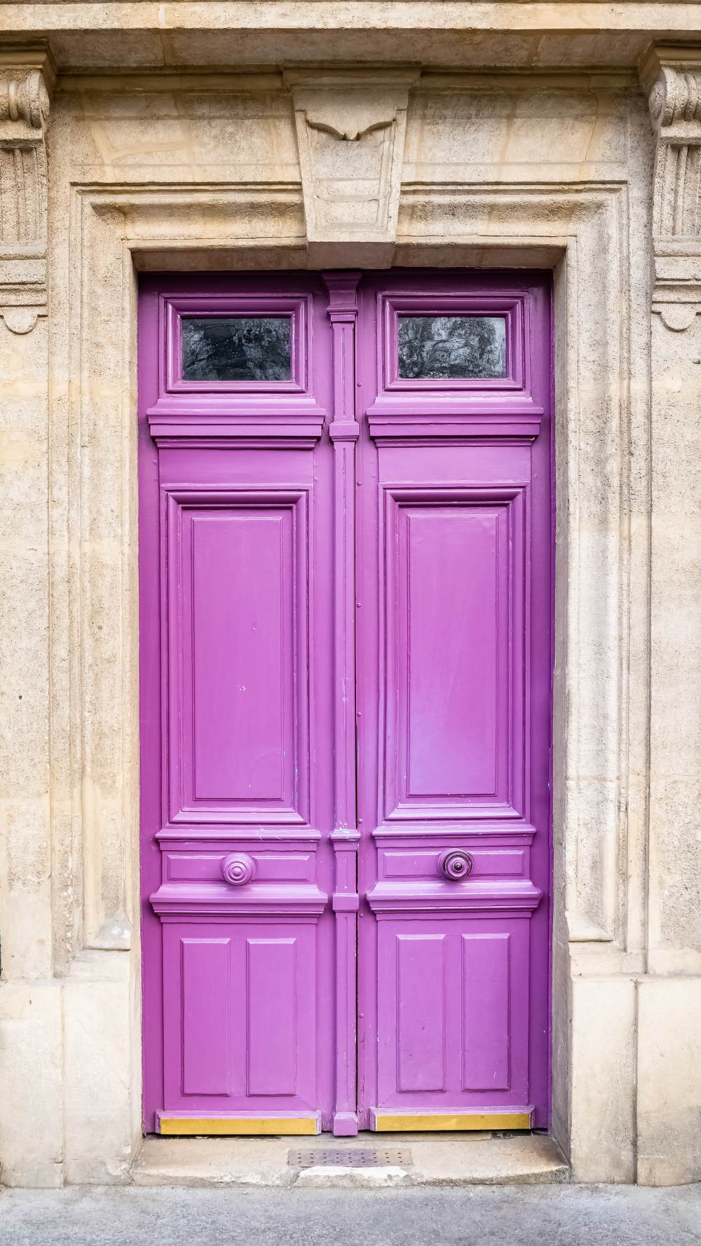 Purple Front Door