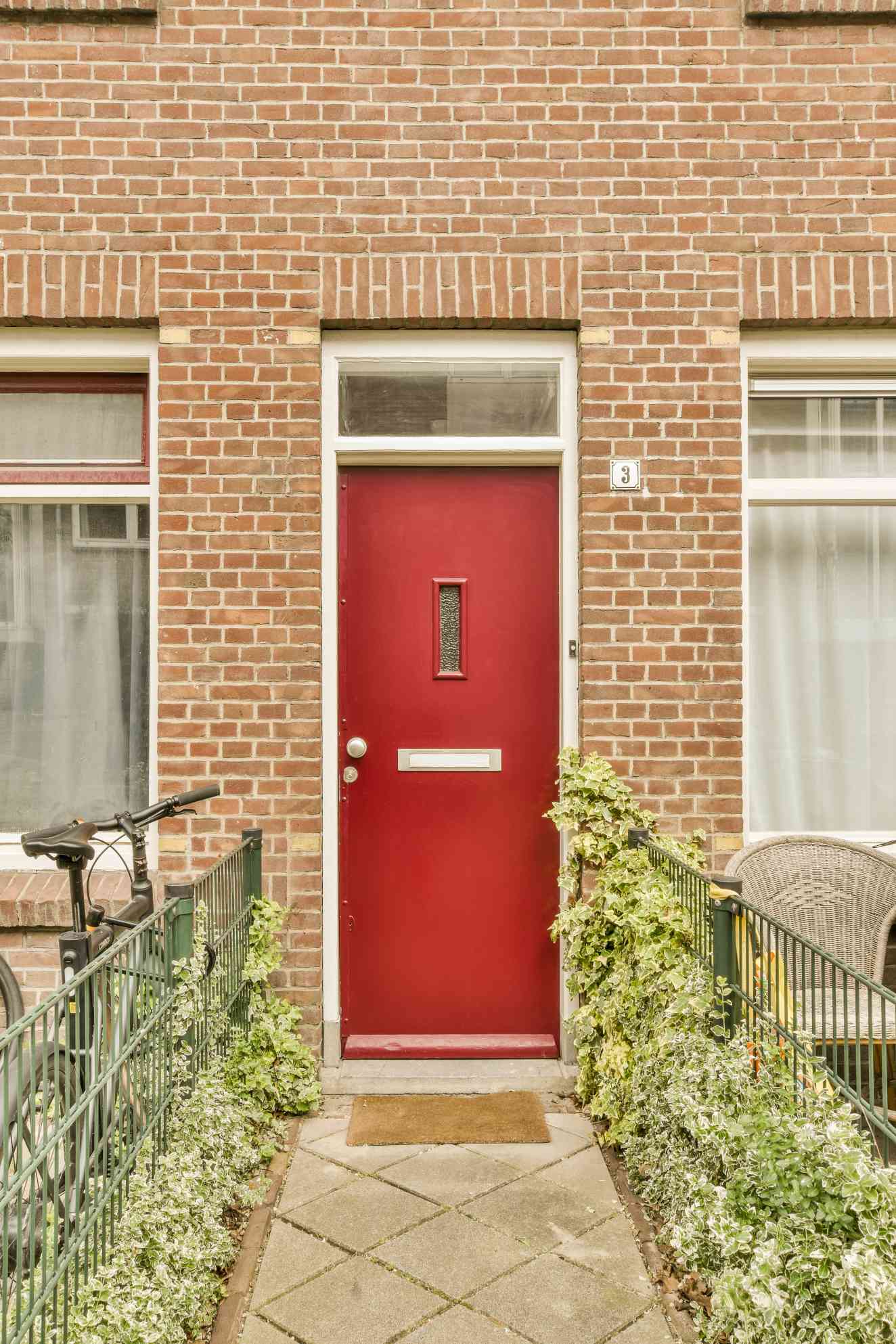 Red front doors